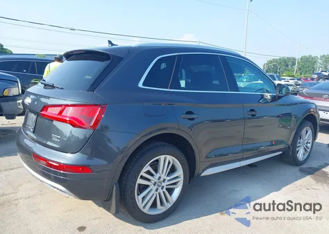 2018 Audi Q5 Premium Plus from USA, damaged, VIN WA1BNAFYXJ2011827